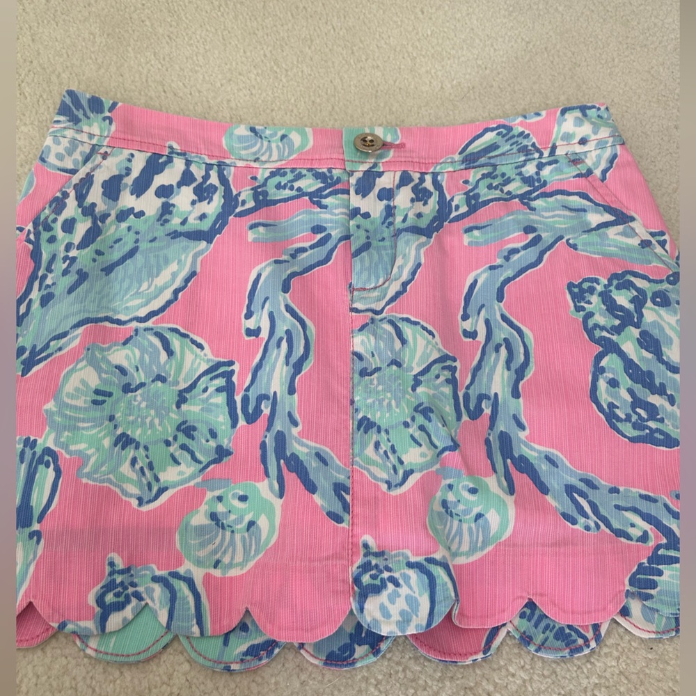 Scalloped Lilly Pulitzer Skirt